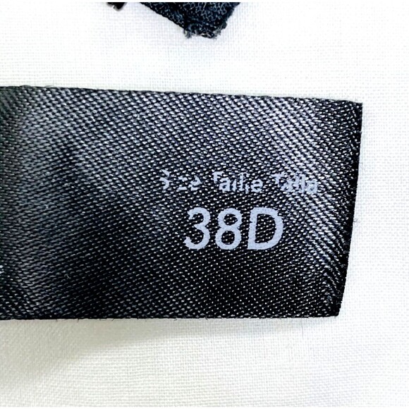 Rene Rofe Bra Black Lace Convertible Demi 38 D Underwire Pushup Padded Sexy - Picture 2 of 15